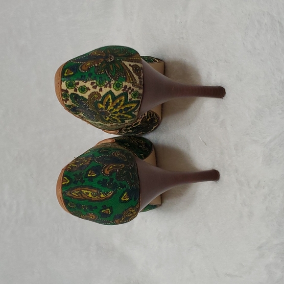 STEVE MADDEN Open toe high heel shoes 7M Green(Ss21) - Picture 4 of 10